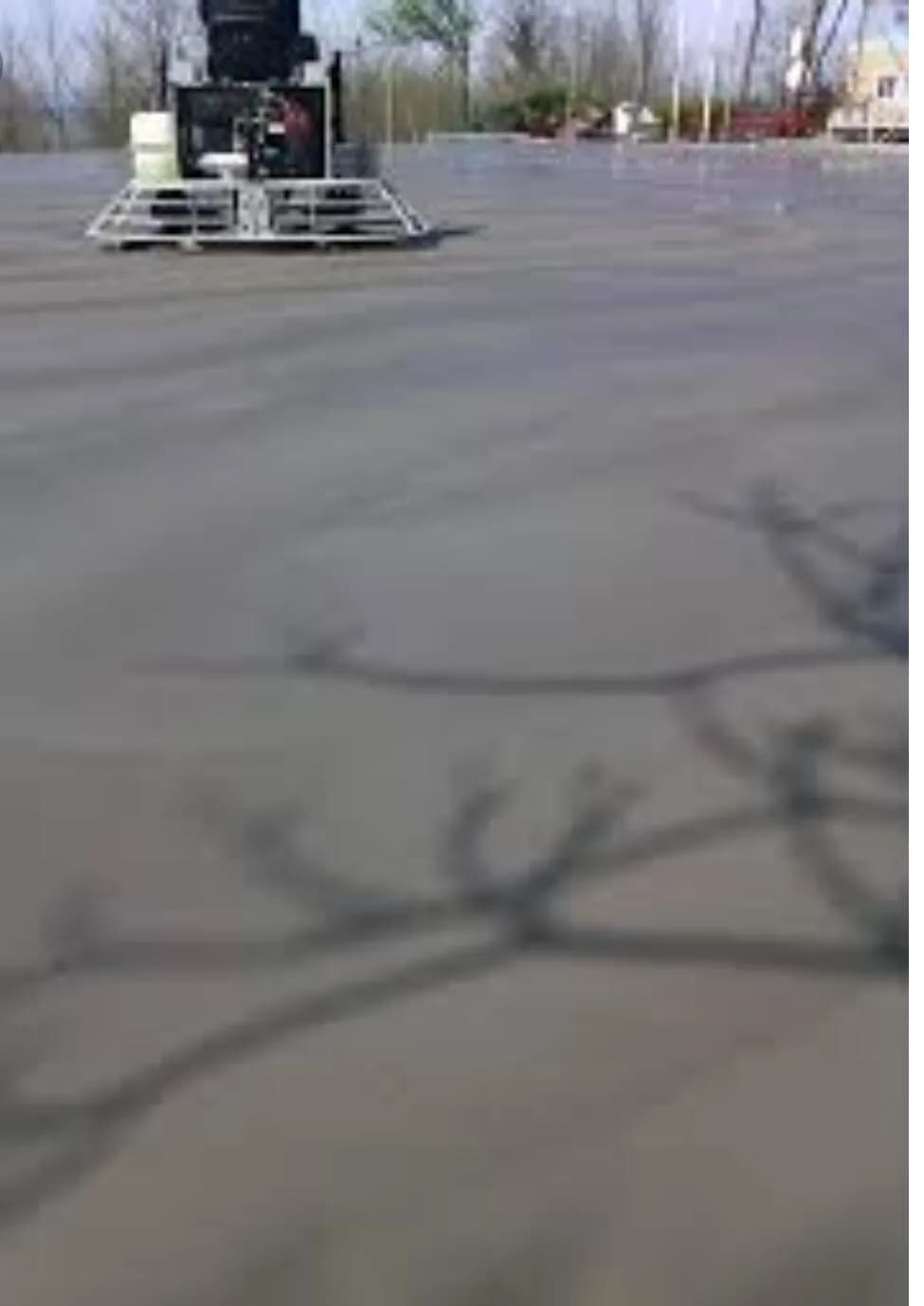 Baskı beton hazırlanması için Helikopterli beton